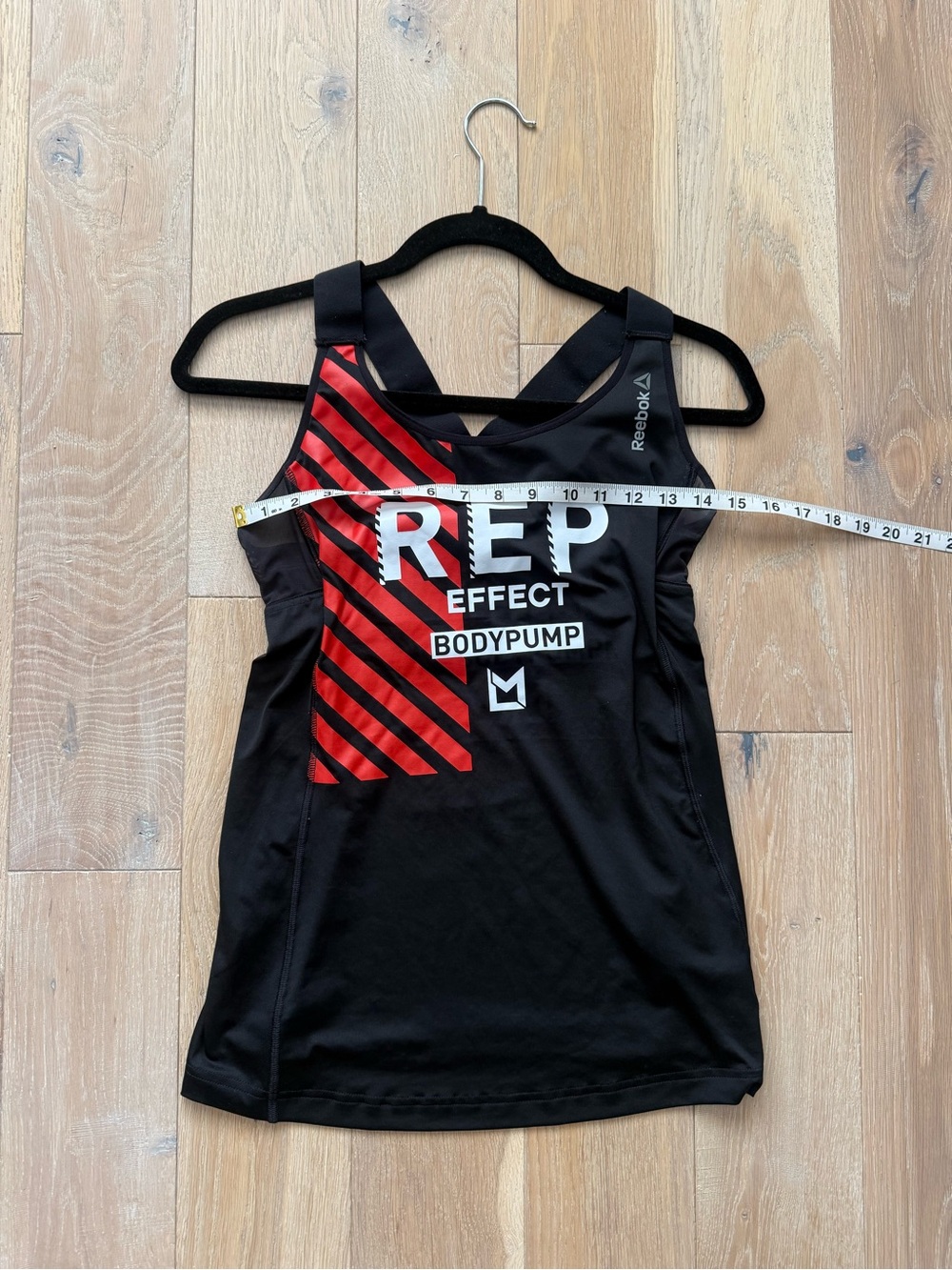Reebok Les Mills REP EFFECT BODYPUMP Black Tank - Picture 5 of 10
